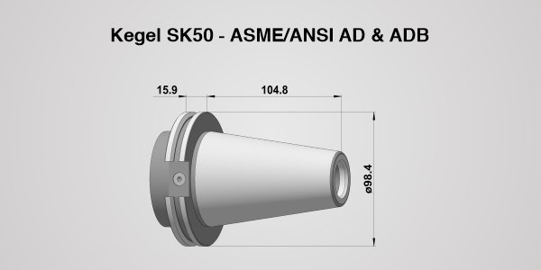 Werkzeughalter SK 50