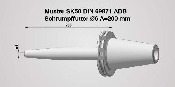 Werkzeughalter SK 50