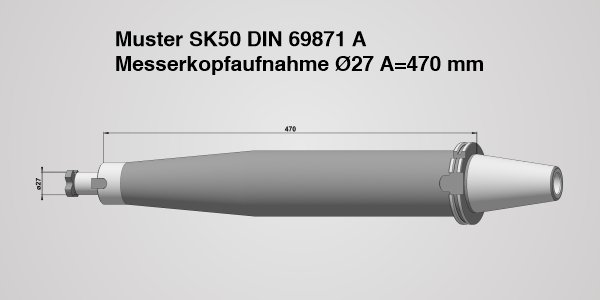 Werkzeughalter SK 50
