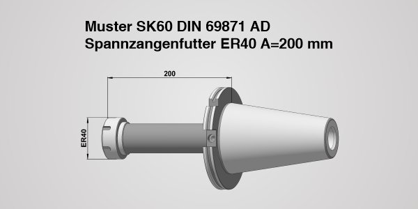 Werkzeughalter SK 60